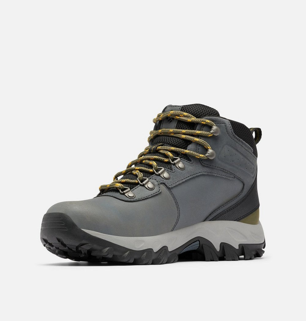 Men's Wide Waterproof Hiking Boot - Tan Blue