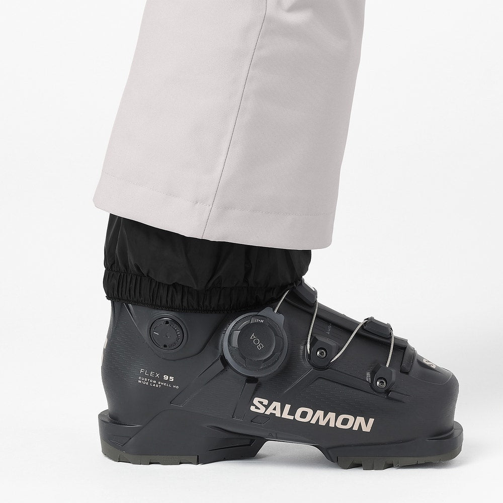 Women's Insulated Waterproof Ski Pants - Black