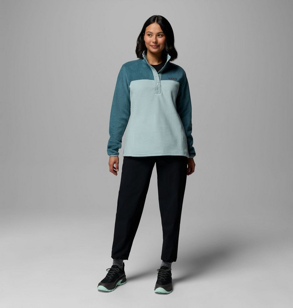 Women's Half-Snap Fleece Pullover - Navy