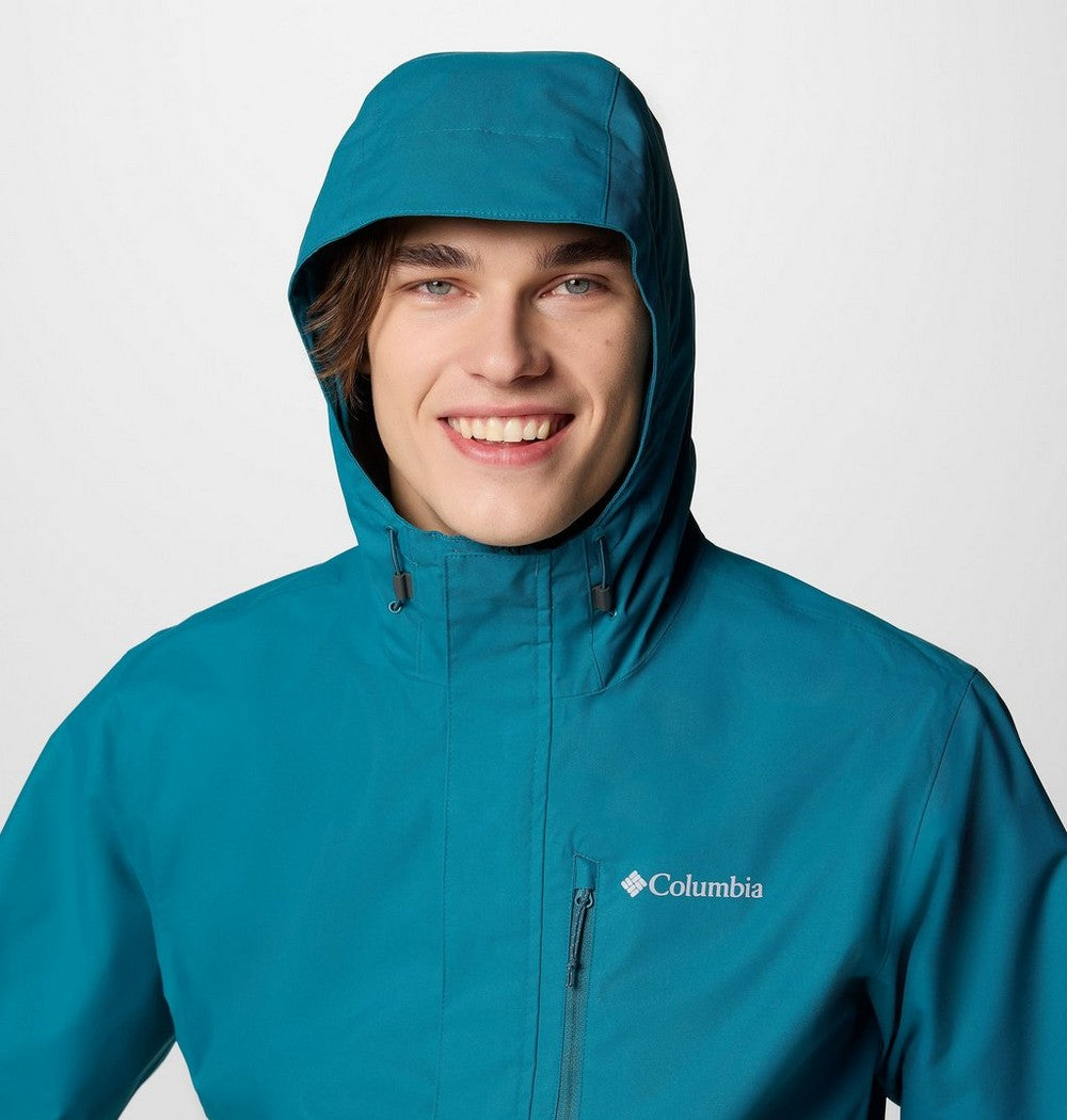 Men's Waterproof Rain Jacket - Blue