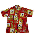 Surf Spots (Red) Hawaiian Shirts