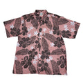 Texture Hibiscus (Coral) Hawaiian Shirts