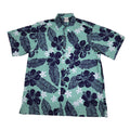 Texture Hibiscus (Sage) Hawaiian Shirts