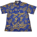 Outrigger Paddles (Navy) Hawaiian Shirts
