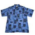 Tribal Honu (Slate) Hawaiian Shirts