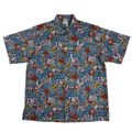 Petro Blocks (Slate) Hawaiian Shirts
