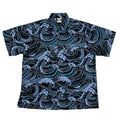 Waves (Black) Hawaiian Shirts