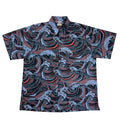 Waves (Charcoal) Hawaiian Shirts