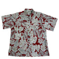 Jungle Leaves (Red) Hawaiian Shirts