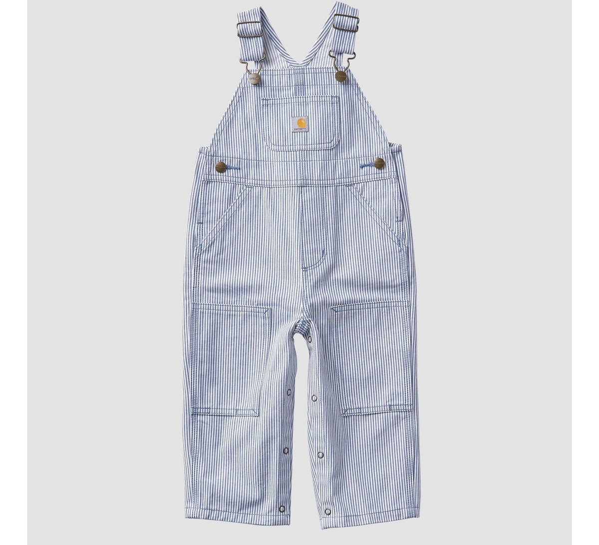 Toddler Stripe Cotton Twill Bib Overalls