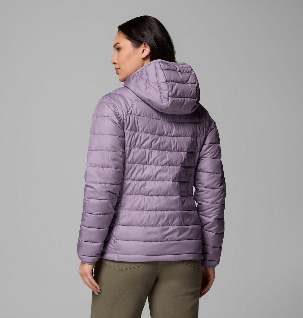 Women's Hooded Puffer Jacket - Navy