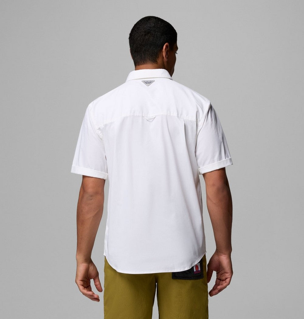 Men's Short Sleeve Fishing Shirt - Teal