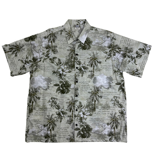 Aloha Proverbs (Khaki) Hawaiian Shirts