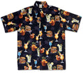 Barefoot Bar (Black) Hawaiian Shirts