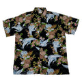Tsuru (Black) Hawaiian Shirts