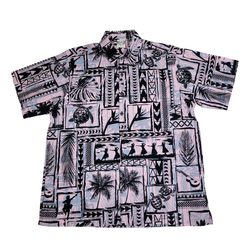 Hula Halau (Pink) Hawaiian Shirts