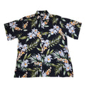 Orchid Garden (Black) Hawaiian Shirts
