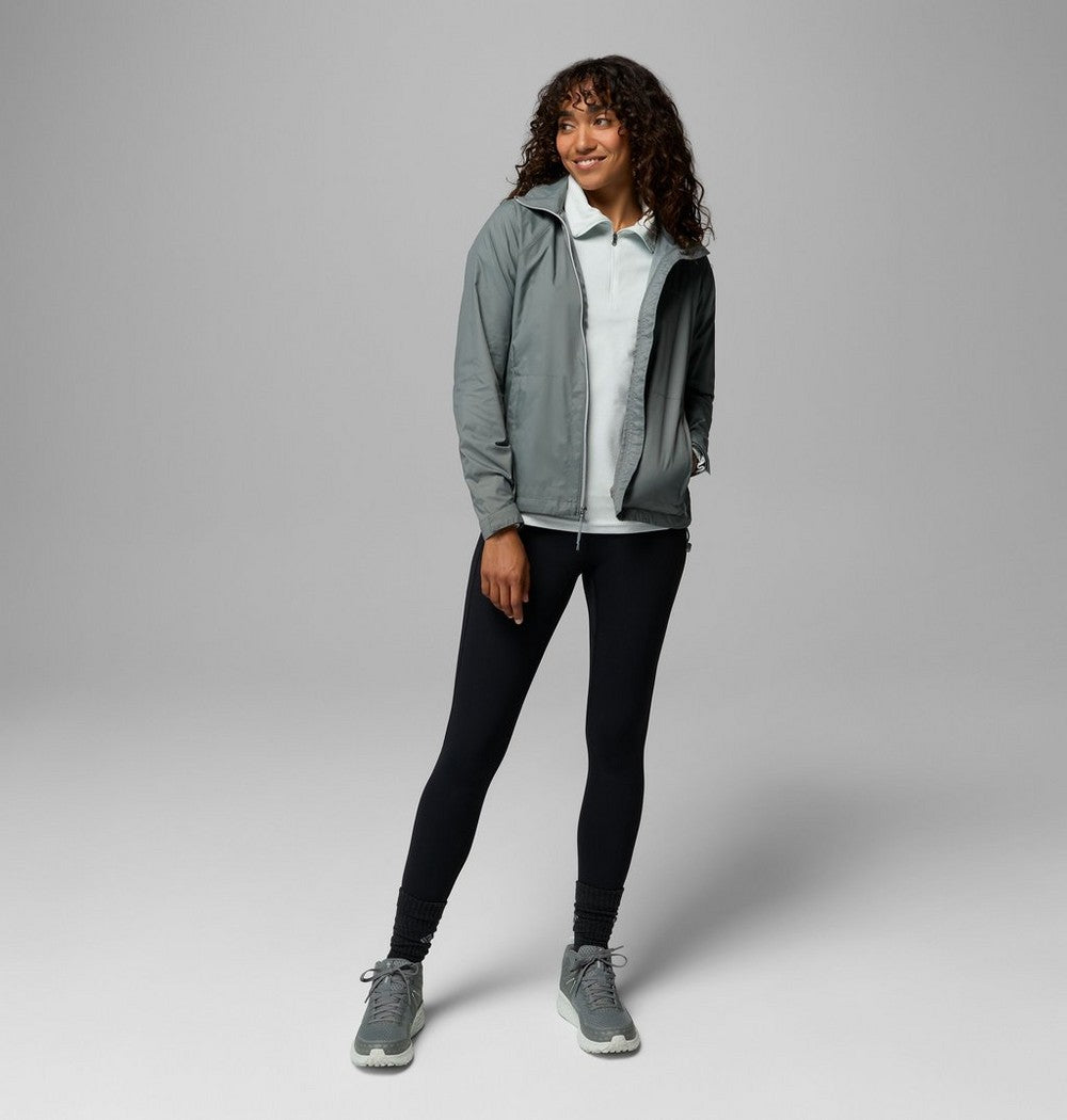 Women's Packable Water-Repellent Jacket - Blue