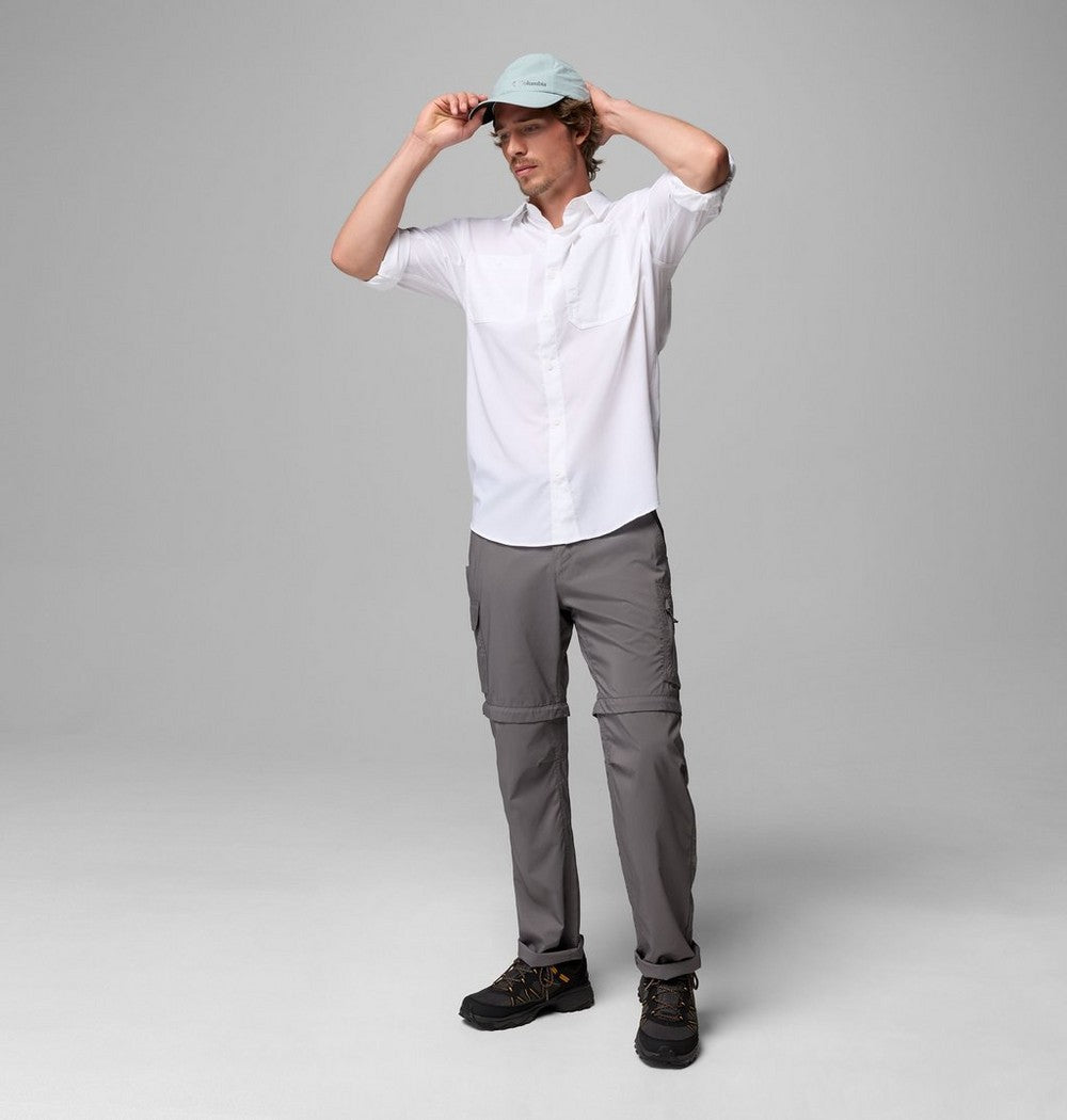 Men's UPF 100 Utility Long Sleeve Shirt - Gray