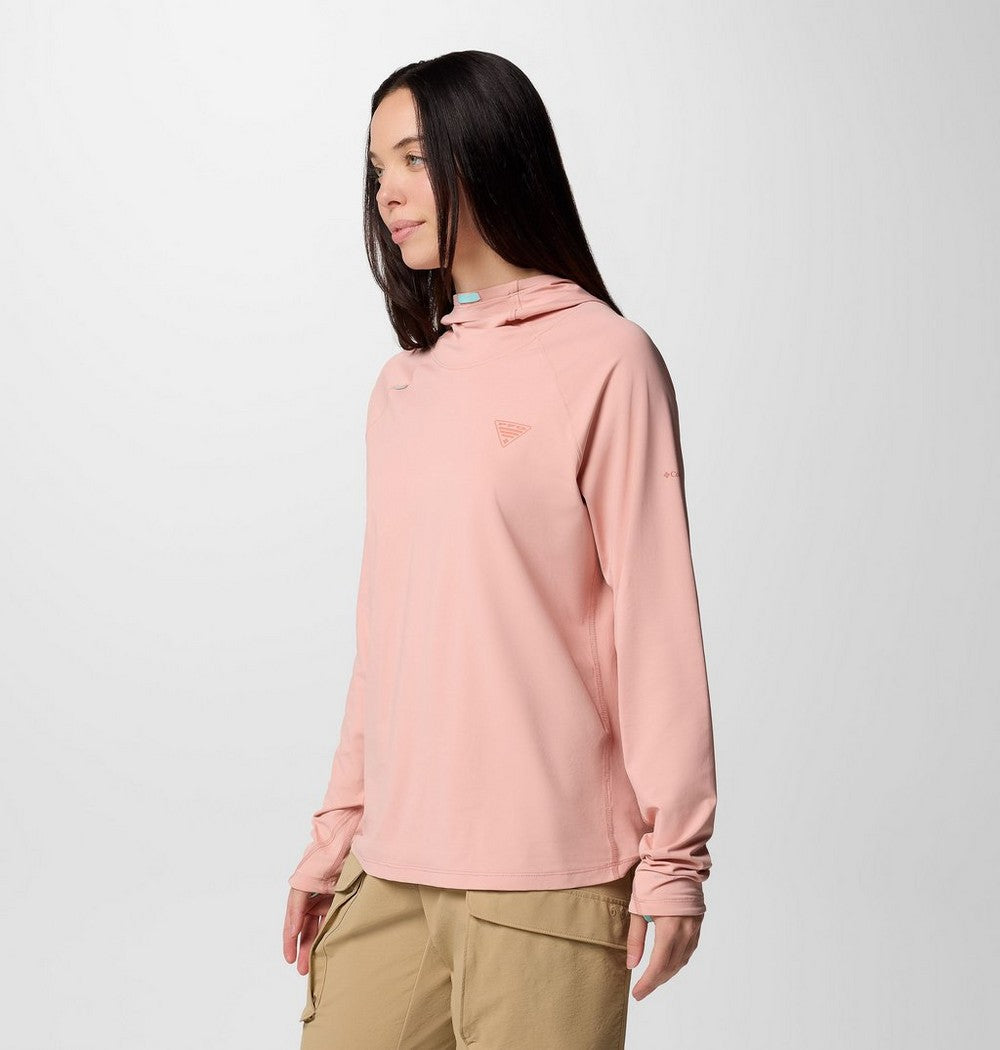 Women's UPF 50 Sun Hoodie - Pink