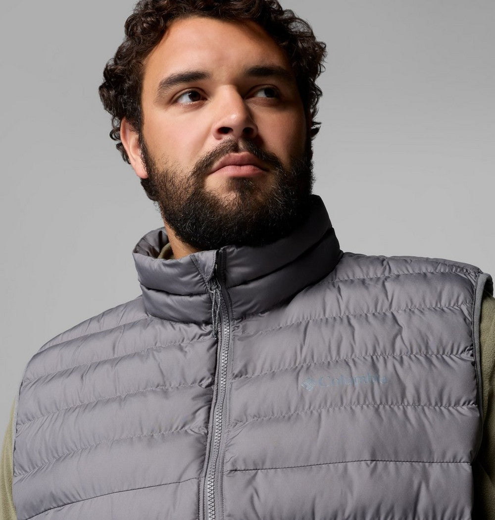 Men's Big Insulated Puffer Vest - Green