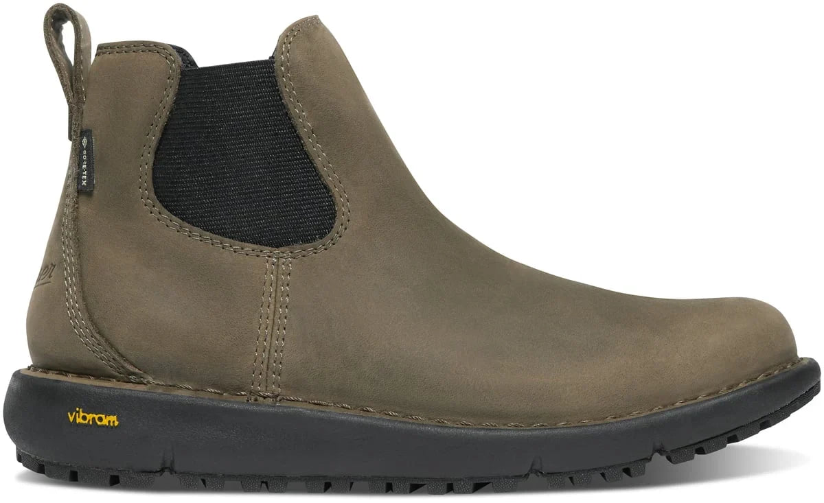 Women's Waterproof Nubuck Chelsea Boots - Brown