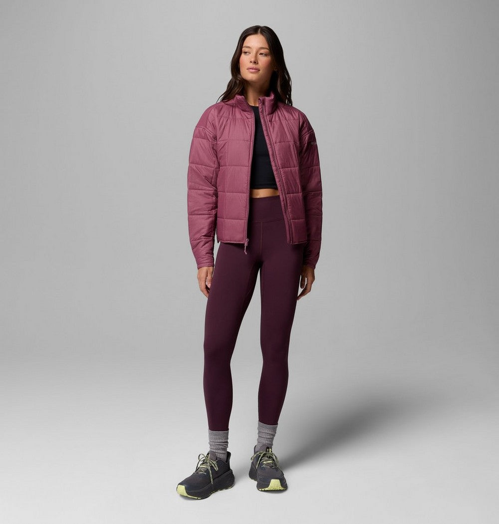 Women's Packable Quilted Jacket - Mauve