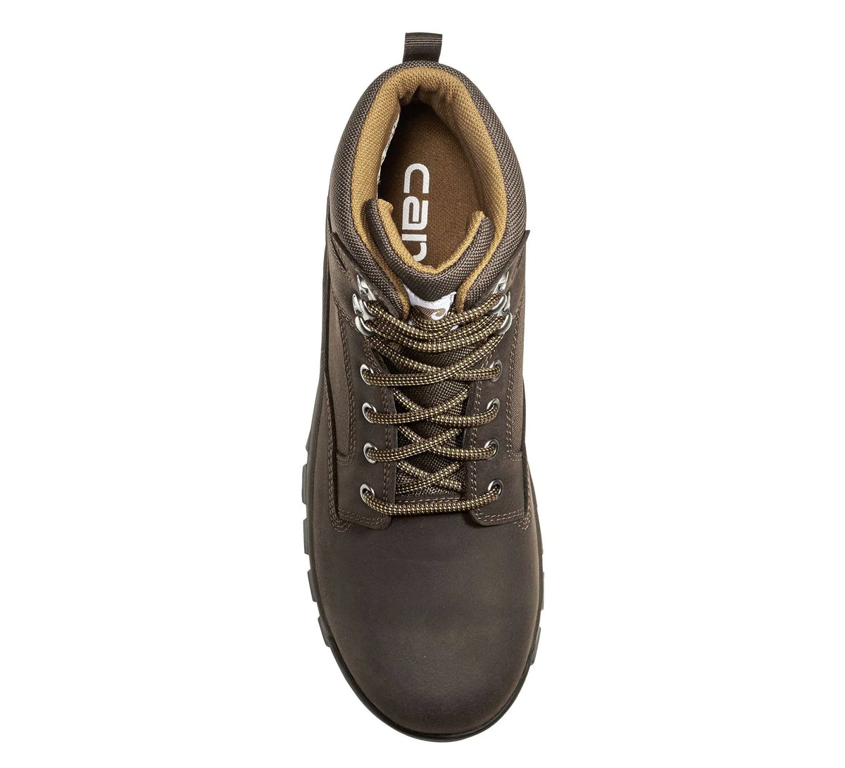 6-Inch Waterproof Soft Toe Work Boot - Dark Brown