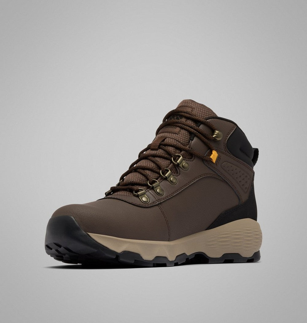 Men's Wide Waterproof Leather Hiking Boot - Black