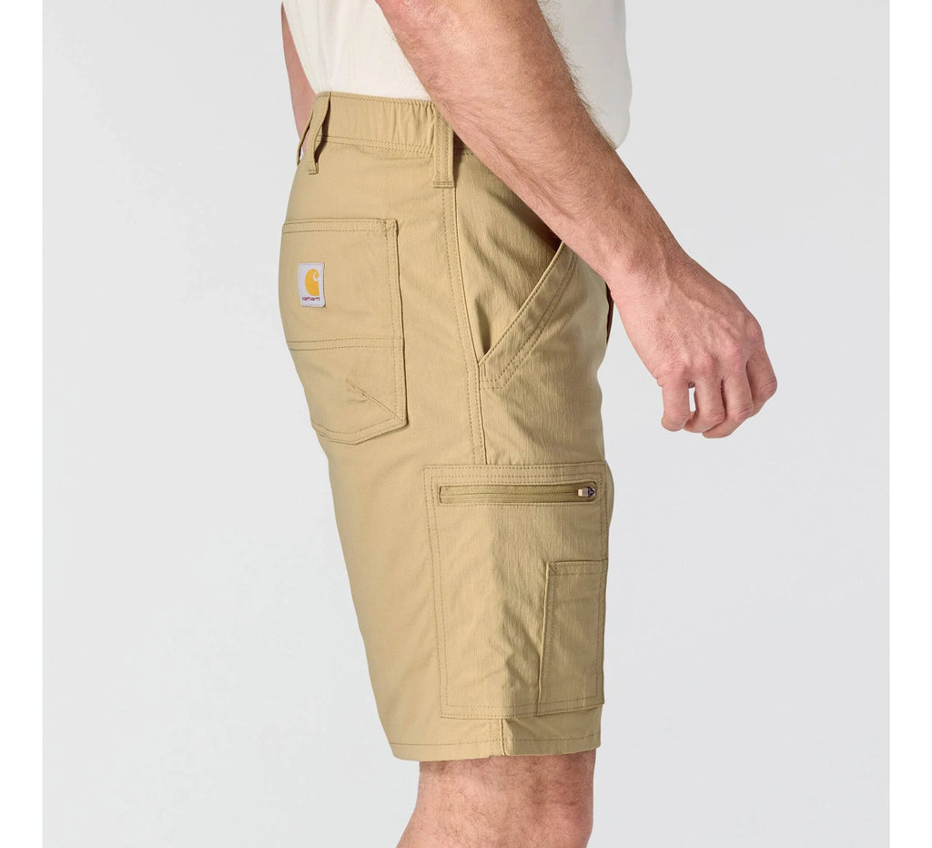 Men's Stretch Ripstop Cargo Shorts - Tan