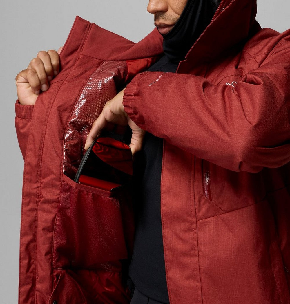 Men's Insulated Ski Jacket - Dark Blue