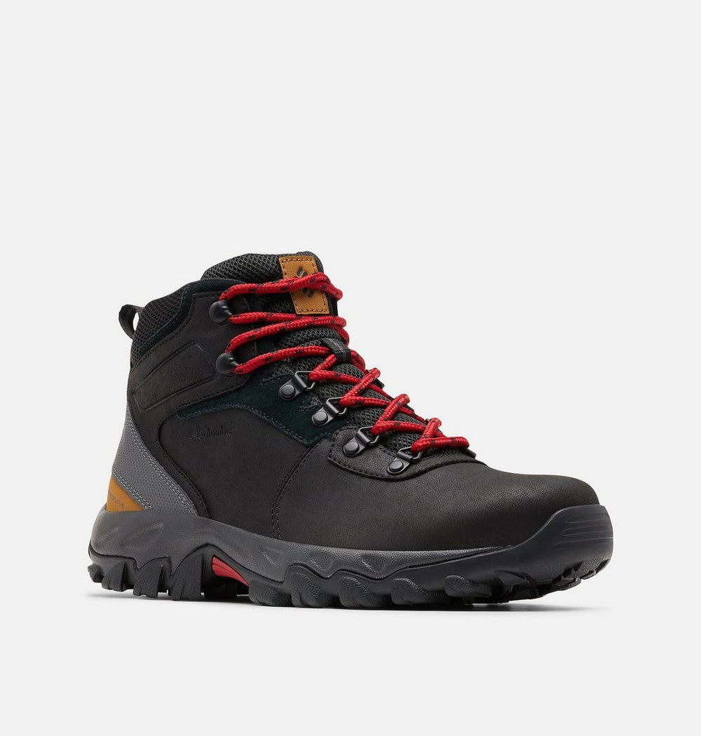 Men's Wide Waterproof Hiking Boot - Tan Blue