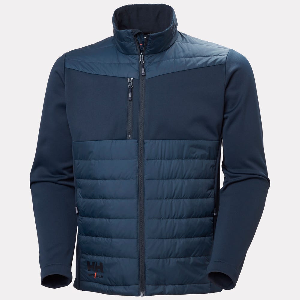 Hybrid Insulated Work Jacket - Navy