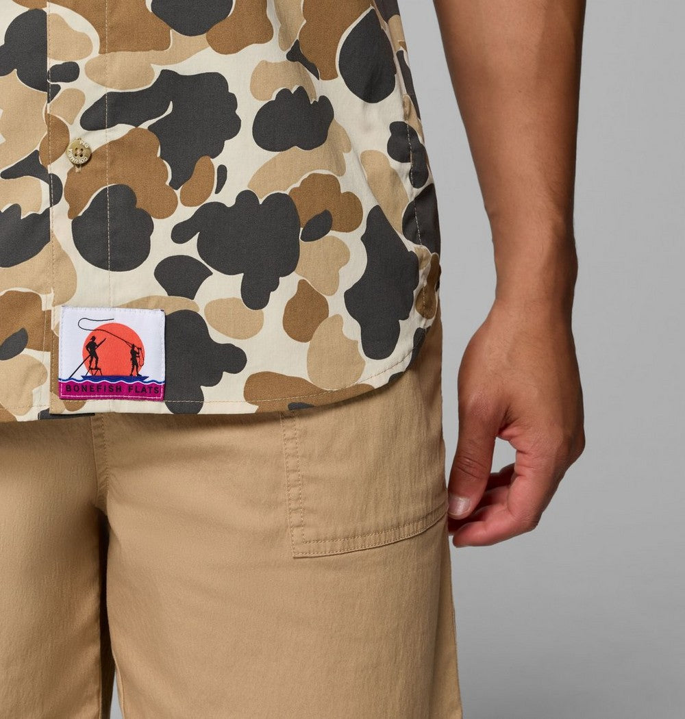 Men's Printed Short Sleeve Fishing Shirt