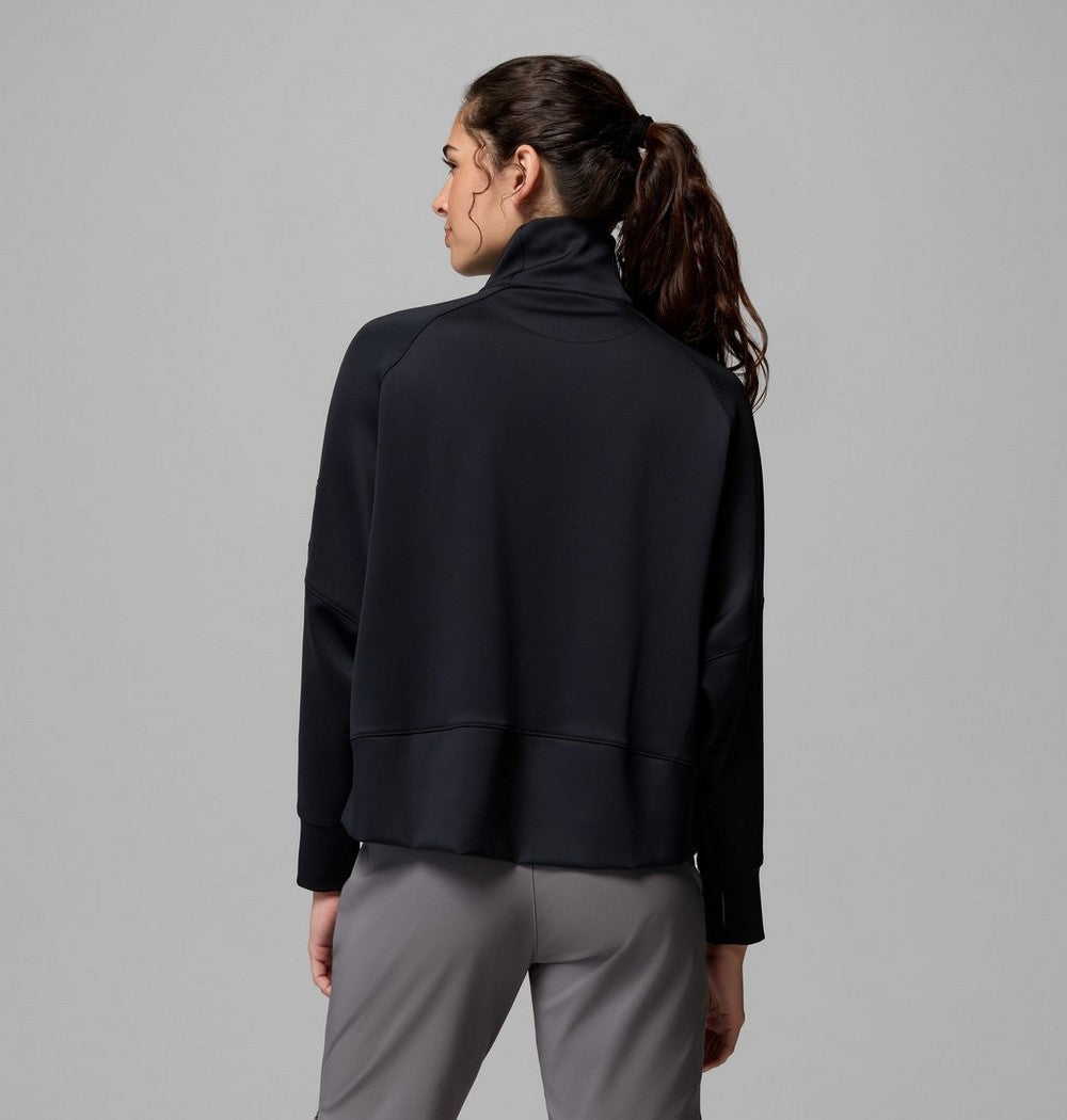 Women's Moisture-Wicking Quarter-Zip - Black
