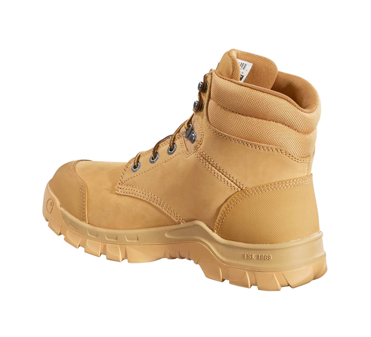 Men's 6-Inch Waterproof Soft Toe Work Boot - Wheat