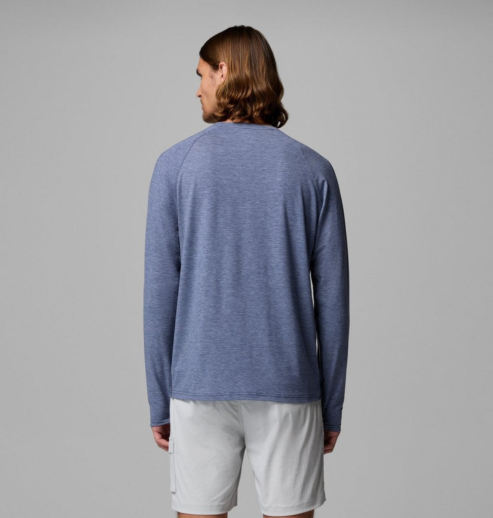 Men's Long-Sleeve Fishing Shirt - Blue