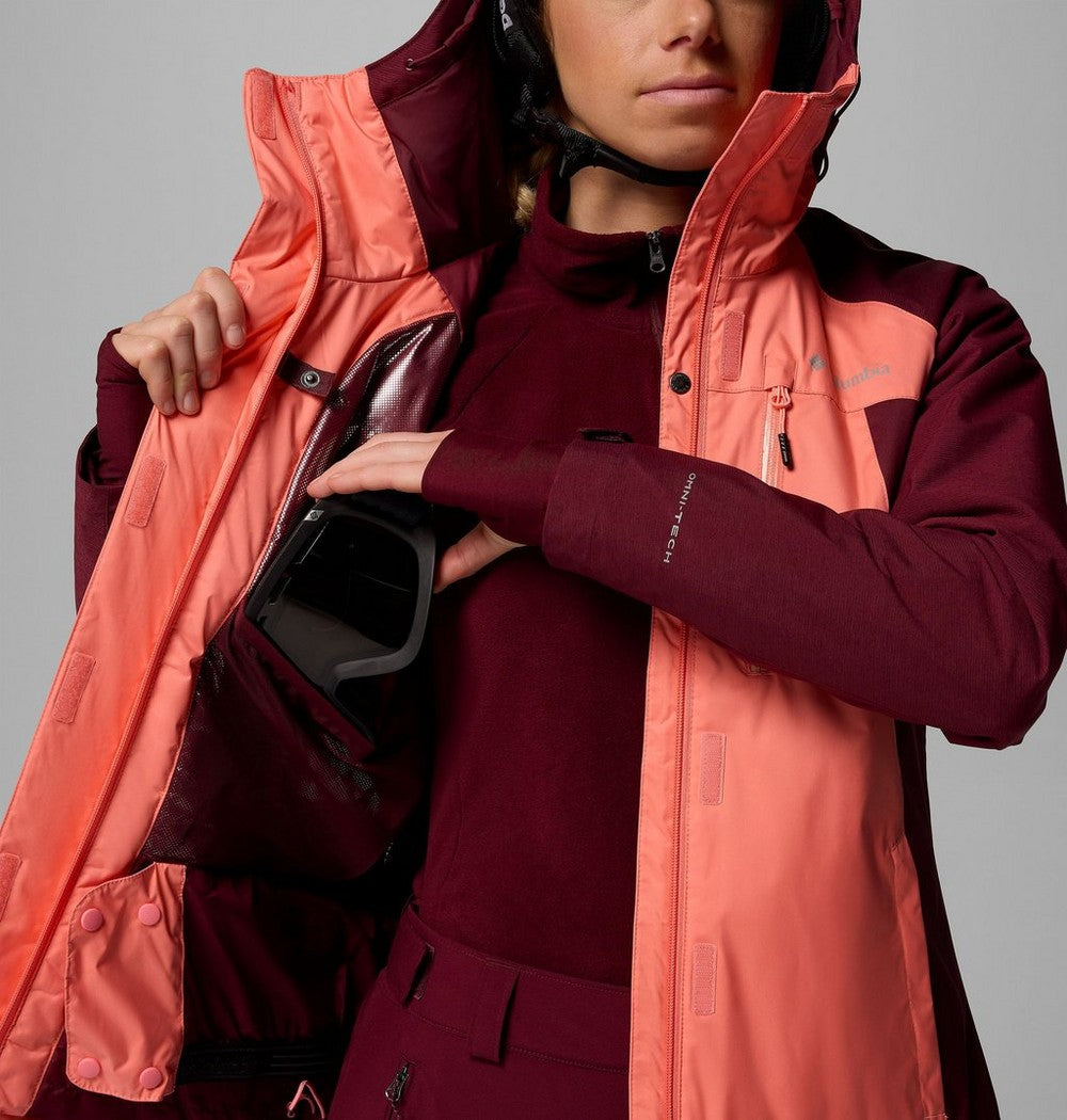 Women's Insulated Ski Jacket - Blue