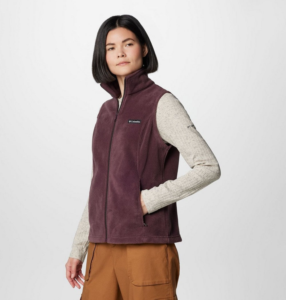 Women's Fleece Vest - Chalk