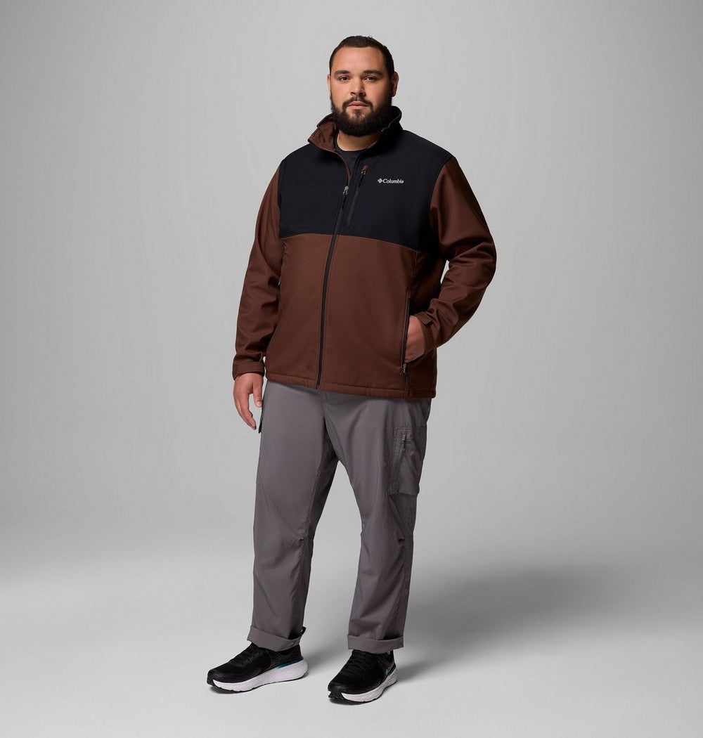 Men's Big Softshell Jacket - Grey