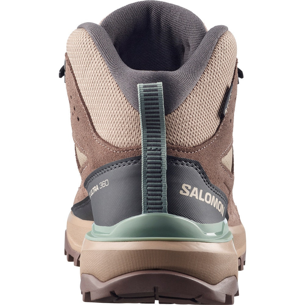 Women's Waterproof Leather Mid Hiking Boots - Tan