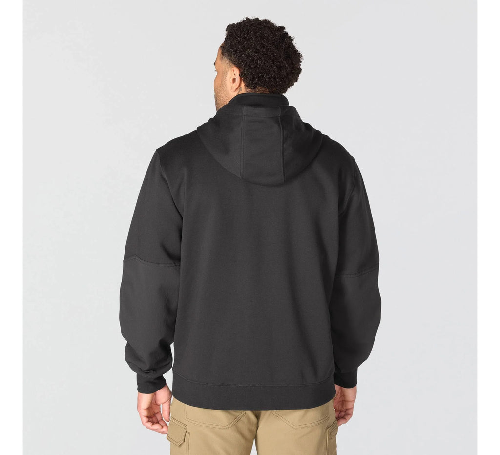Men's Water-Repellent Reinforced Hoodie - Black