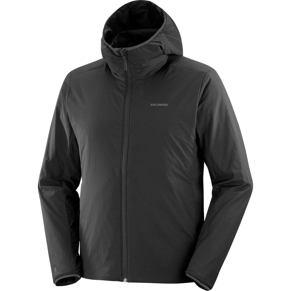 Men's Insulated Hooded Jacket - Gray