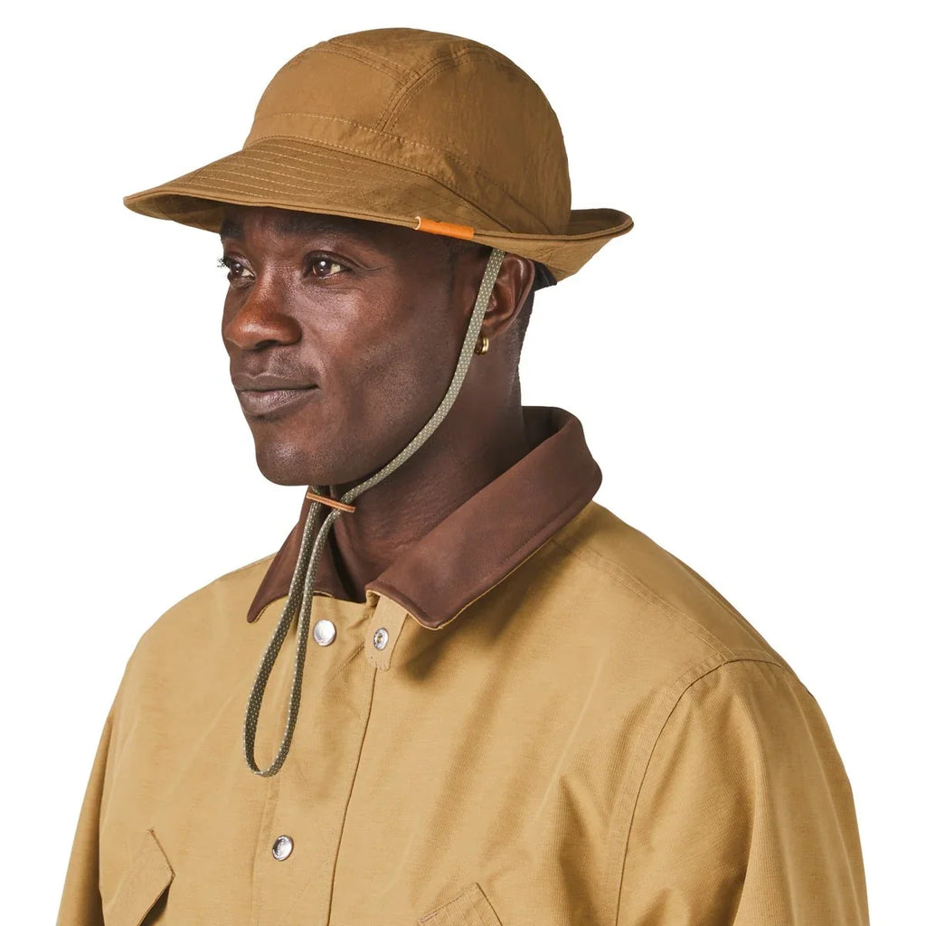 Waterproof Wide-Brim Hat - Ermine