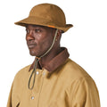 Waterproof Wide-Brim Hat - Ermine