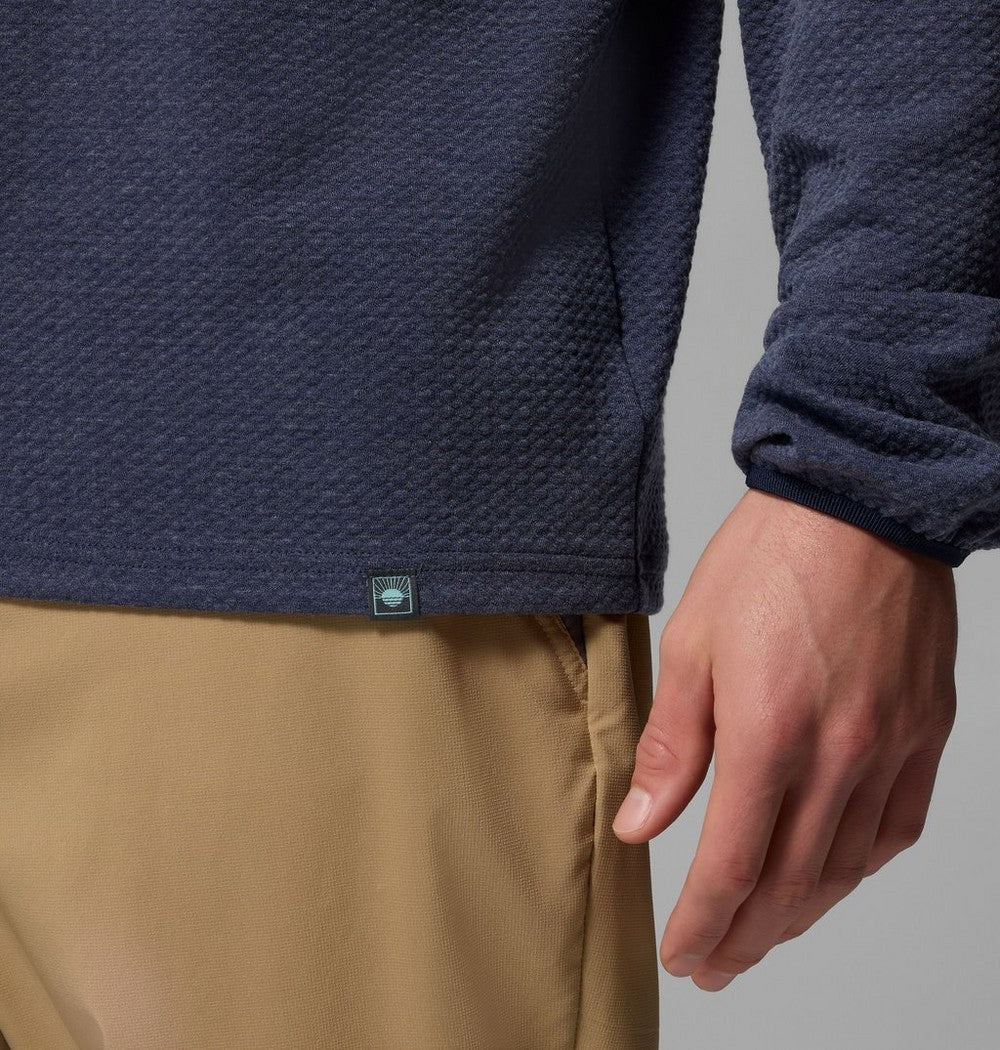 Men's Recycled Blend Fishing Pullover - Grey