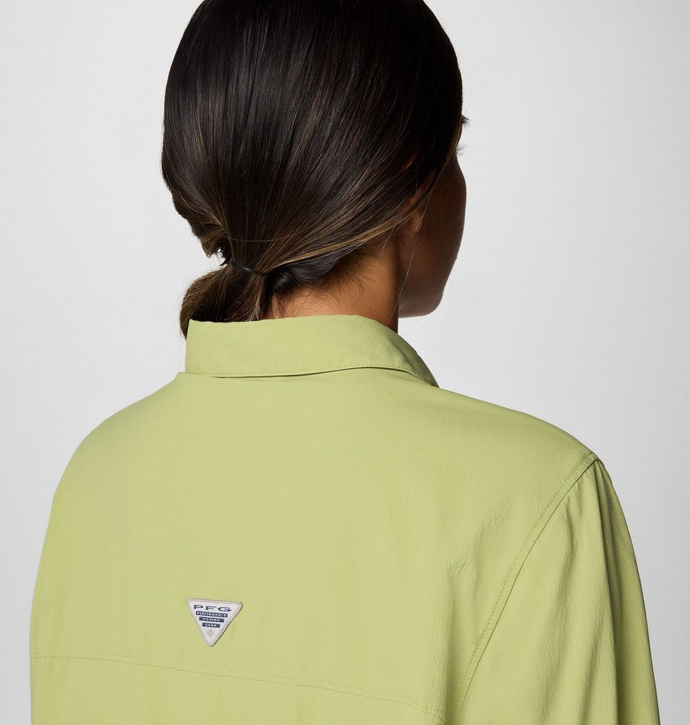 Women's UPF 50 Roll-Tab Fishing Shirt - Lavender