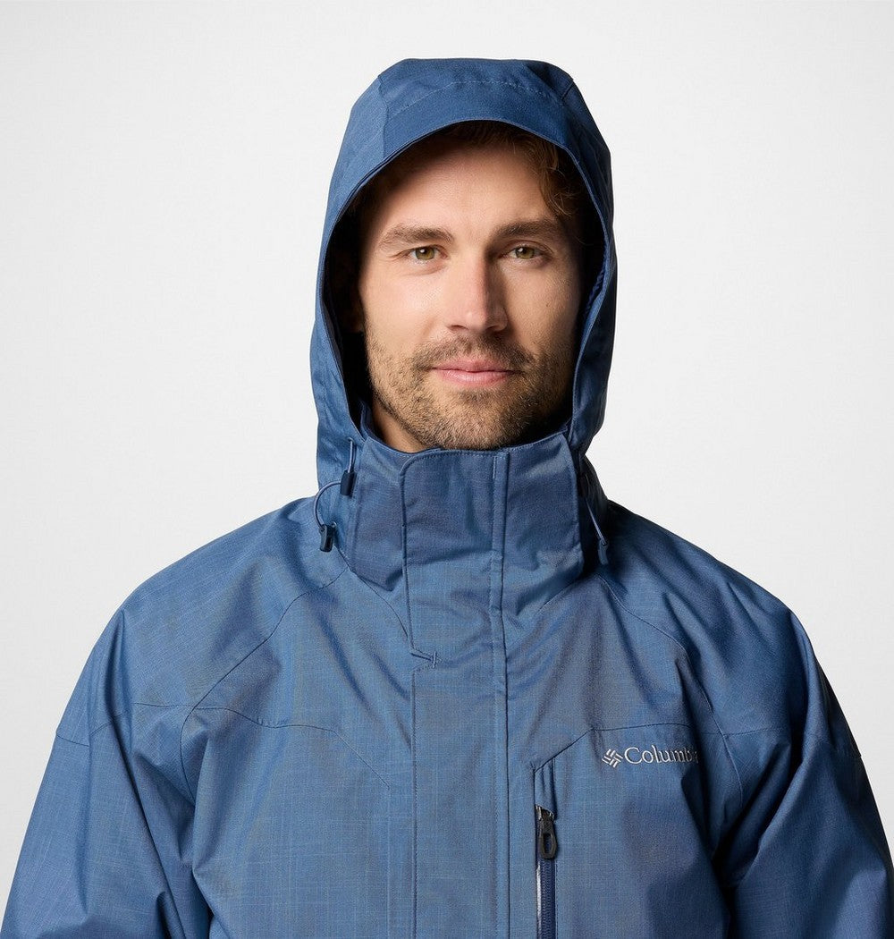 Men's Insulated Ski Jacket - Dark Blue