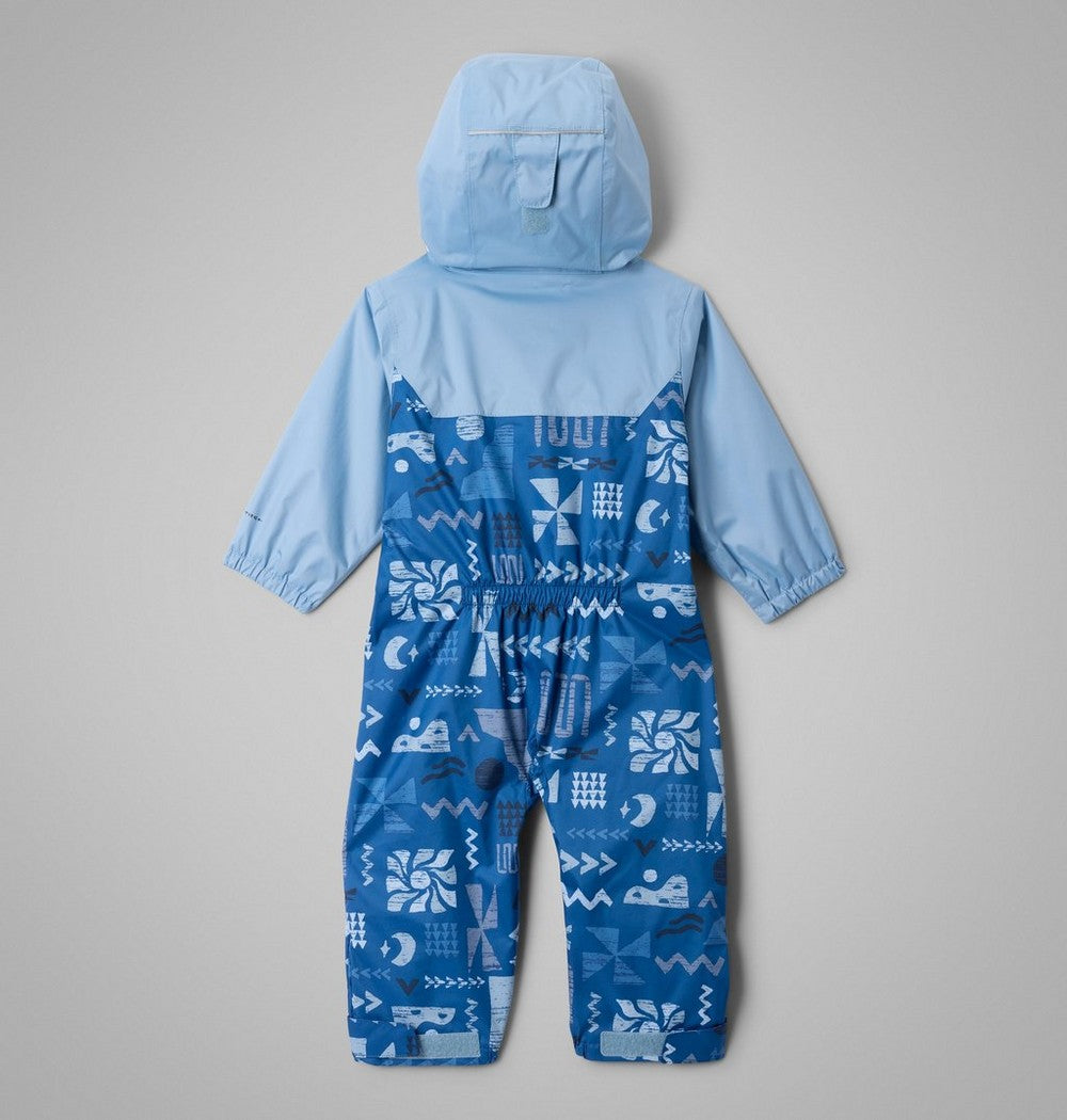 Infant Waterproof Rain Suit - Purple Print