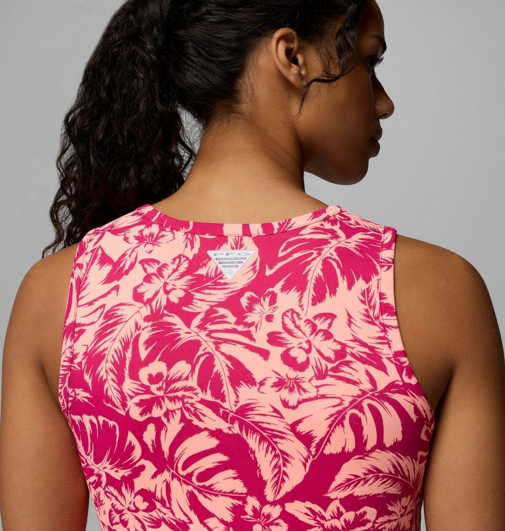 Women's UPF 50 Tank Dress - Gray Print